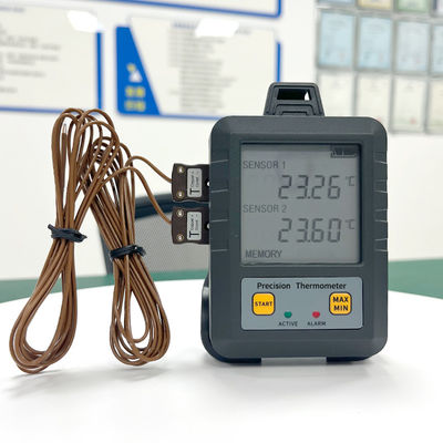 97*72*31mm Doppelkanal-NTC-Thermometer für Hochpräzisionstemperaturprüfgeräte