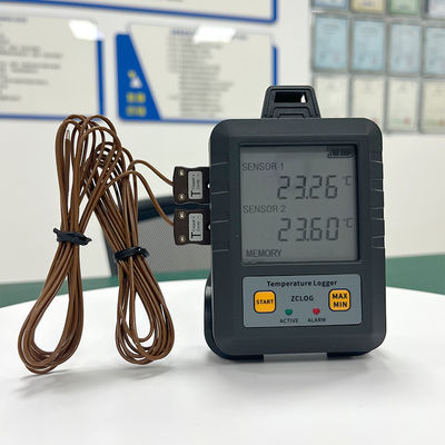 ODM-Unterstützung Nahrungsmittel Medizin Lagerung Kühlschrank Temperaturmonitor Dual Channel RTD Platin Resistenz Datalogger