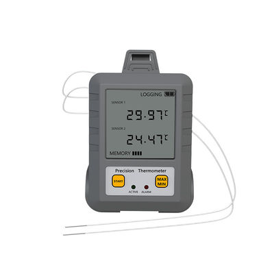 Kundenspezifische Unterstützung Zhice 223 Hochpräzisions-Digitale Doppelkanal-Temperatur mit Sonde
