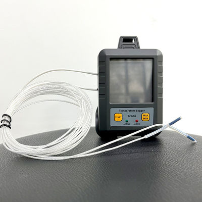 Hochpräzisions-USB-Doppelkanal-Temperaturdatalogger GRÜY mit Schutzgehäuse