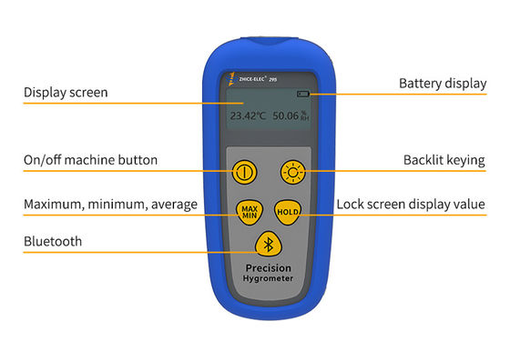 SMS-Alarm-Recorder Inkubator Temperatur- und Luftfeuchtigkeitsmesser Benutzerfreundlicher Sensor