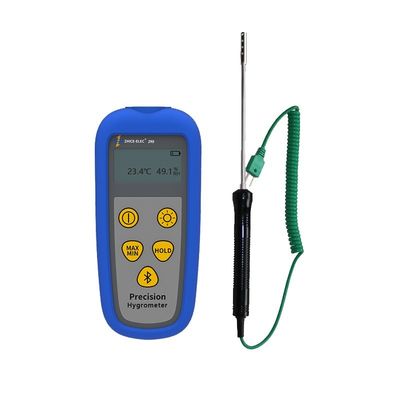 Grauer WLAN-PC mit RTD-NTC-TC-Temperaturmessgerät mit 1,8 Zoll LCD-Display