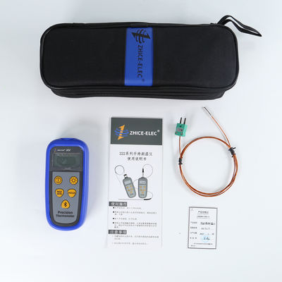 Grauer WLAN-PC mit RTD-NTC-TC-Temperaturmessgerät mit 1,8 Zoll LCD-Display