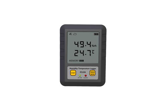 LCD-Display-Datenlogger für die pharmazeutische Industrie mit Temperatur- und Luftfeuchtigkeitssensor