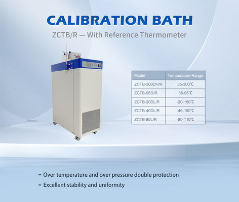 35 bis 300°C Laborwärmesensor Kalibrierungsgerät mit Einheitlichkeit von 0,007°C