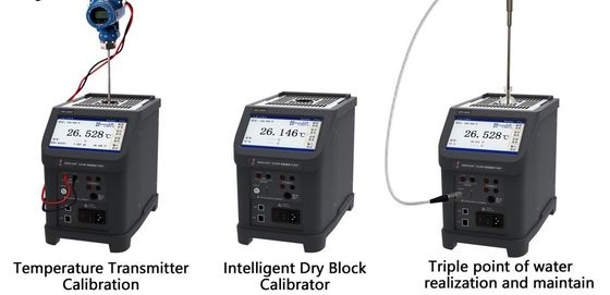 OEM unterstützt Portable 33-350 Grad Touchscreen Temperaturmessgerät Bad Kalibrierung Trockene Brunnen Block Kalibrator