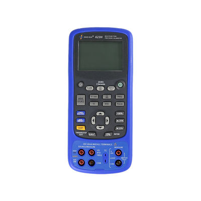 Tragbarer Multifunktionskalibrator mit 610 g Ausgangsprozess-Signalquellengenerator