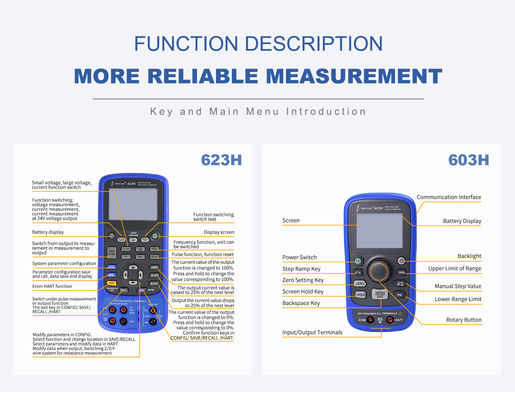 Messen Sie den Widerstand Thermocouple RTD Frequenz-Pulsschalter Multifunktionsprozesskalibrierender