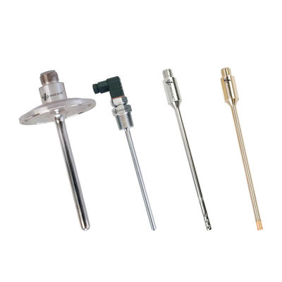 Hochpräzisions-Industrie-Sanitär 4 Draht PT1000 PT100 RTD PRT-Sonde zur Temperaturprüfkontrolle