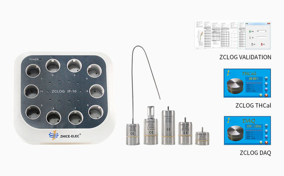 Wireless USB Temperatur- und Luftfeuchtigkeitsdatalogger für Behälter -40-125 C Grad 0-100% RH