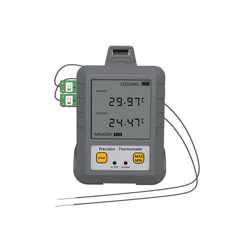 97*72*31mm Doppelkanal-NTC-Thermometer für Hochpräzisionstemperaturprüfgeräte