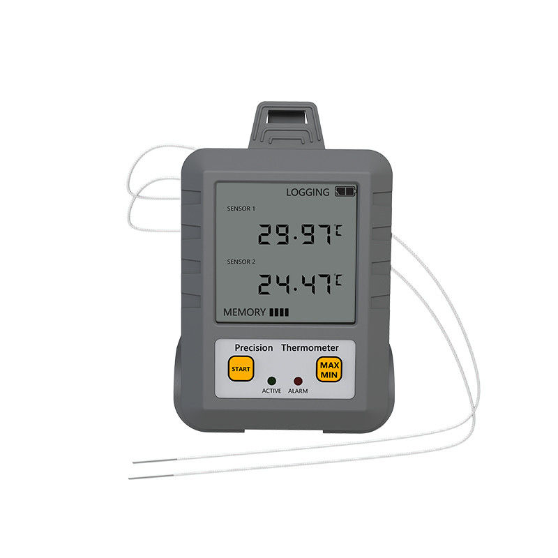 Steuerung Hochpräzisions-K-Typ-270-1372-Grad-elektronische digitale Doppelkanal-Temperaturprüfung