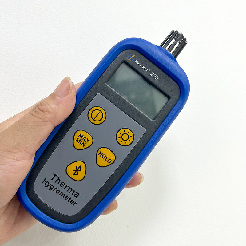 LCD-Digitalbildschirm Handheld Temperatur- und Luftfeuchtigkeitsmesser Hygrometer mit Sensor