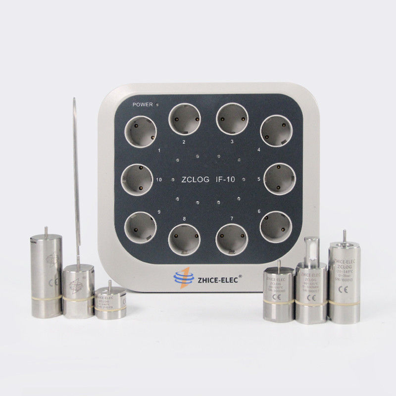 ZCLOG DAQ Multi Channel Verify Autoclave Temperatur Luftfeuchtigkeit Druck Datalogger für Gefriertrockner